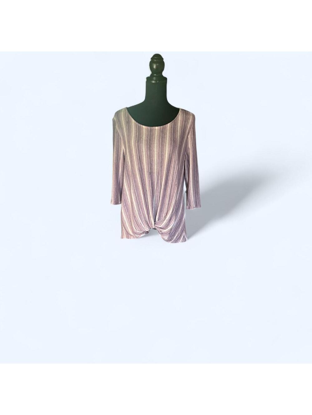 W5 Anthropologie knotted blouse size L